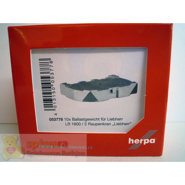 Herpa Goldhofer Powerpack blau (053488)