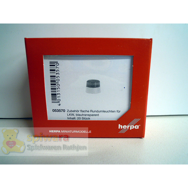 Herpa Rundumleuchen fl.f.LKW, blautr (053570)