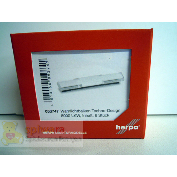 Herpa Warnlichtbalken Techno 8000 LKW (053747)