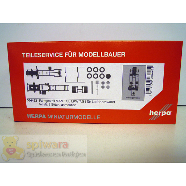 Herpa TS FG MAN TGL LKW 7,5t m. Lade (084482)