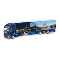 Herpa 305655 Volvo FH GL XL Kühlkoffer-Sattelzug...
