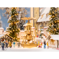 Noch Weihnachtsmarkt-Pyramide (14395)