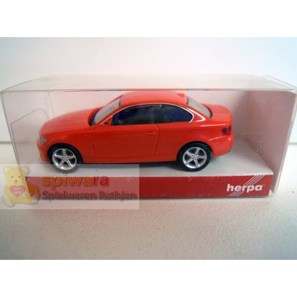 Herpa 023870 BMW 1er Coup&egrave; rot