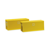 Herpa Zubeh. Baucontainer 2St, gelb (053600-002)