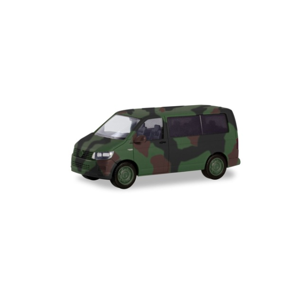 Herpa VW T6 Bus, BW / Flecktarn (700702)