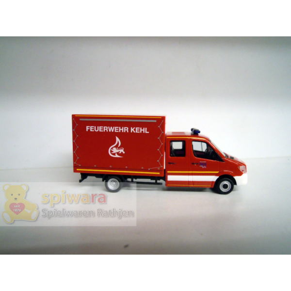 Herpa MB Sprinter`13 DoKa m.Pl.FW Ke (094931)