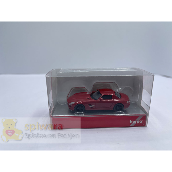 Herpa MB SLS AMG, Les Mans rot met. (430784)