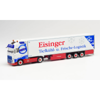 Herpa Volvo FH Gl. Kühlkoffer Sattelzug. Eisinger...
