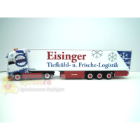 Herpa Volvo FH Gl. Kühlkoffer Sattelzug. Eisinger...