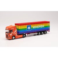 Herpa Scania CR 20 HD Container-Sattelzug „HCL...