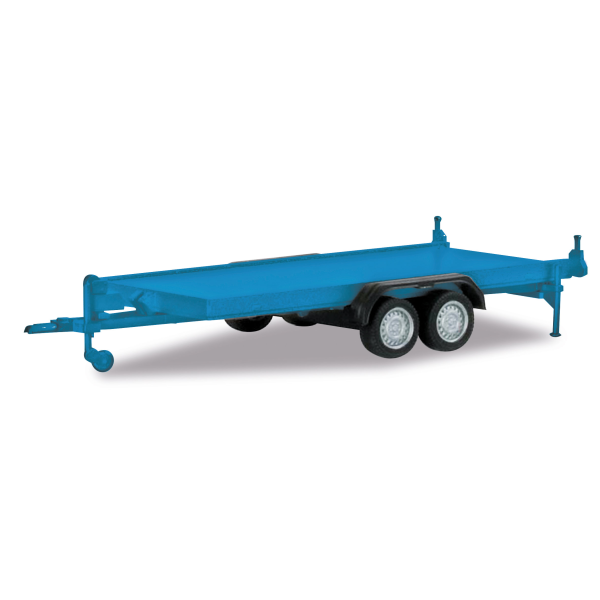 Herpa PKW-Transportanhänger, blau (052450-002)