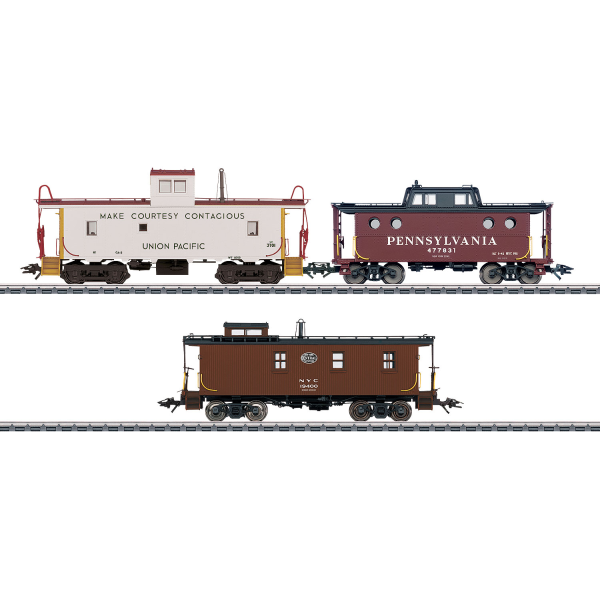 Märklin Wagen-Set mit 3 Güterzugbegleitwagen in Epoche III (45706)