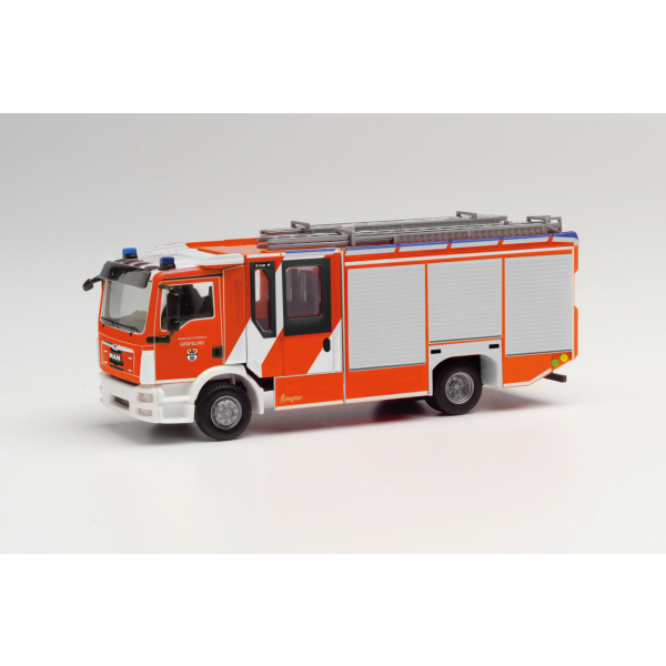 Herpa MAN TGM Ziegler Z-Cab „Feuerwehr Gräfelfing“ (096850)