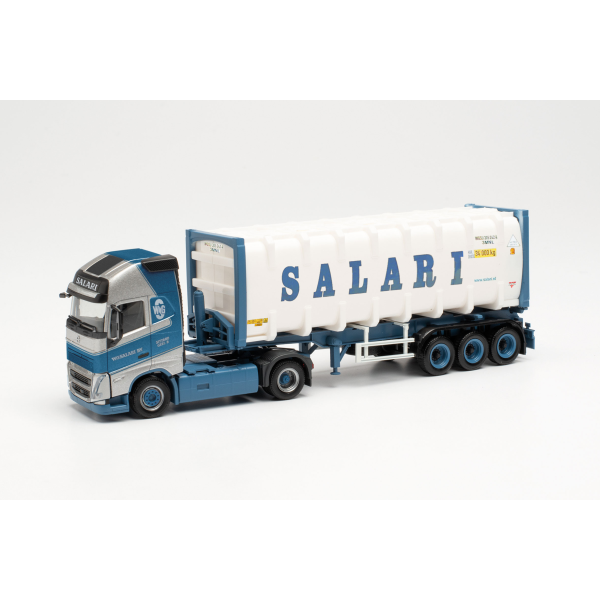 Herpa Volvo FH Gl. 2020 30 ft. Bulkcontainer-Sattelzug / 30 ft. bulkcontainer trailer „Salari“ (314718)