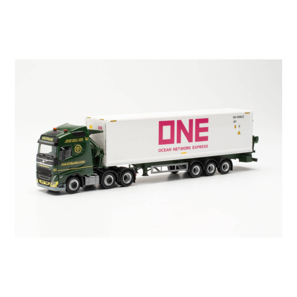 Herpa Volvo FH Gl. (2020) 6x2 Container-Seitenlader „Ancotrans/ONE“ (315531)