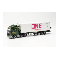 Herpa Volvo FH Gl. (2020) 6x2 Container-Seitenlader...