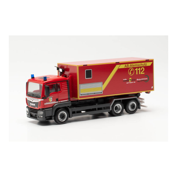 Herpa MAN TGS Wechsellader-LKW „Feuerwehr Frechen“ (097260)