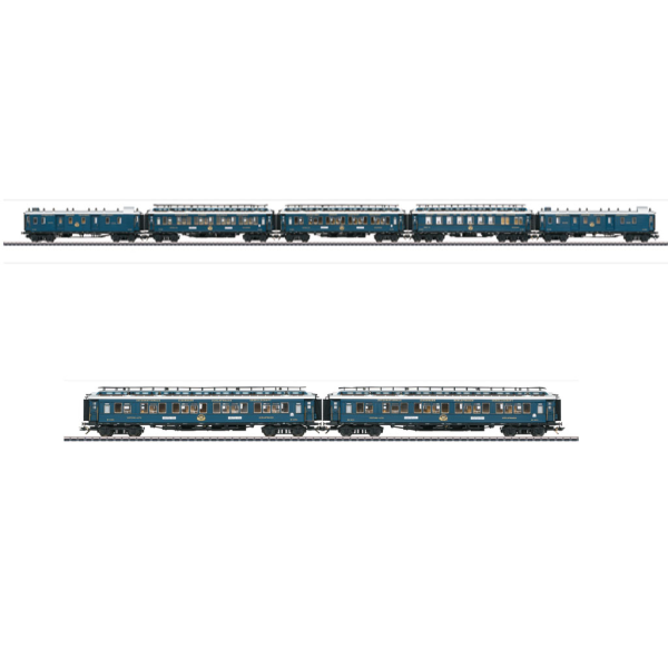 Märklin Schnellzugwagen-Set CIWL Orient-Express 1928  Set 1 und 2
