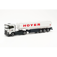 Herpa LKW Iveco S-Way ND Benzintank-Sz Hoyer (315982)