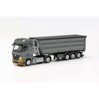 Herpa Mercedes-Benz Actros L Stahlrundmulden-Sattelzug...