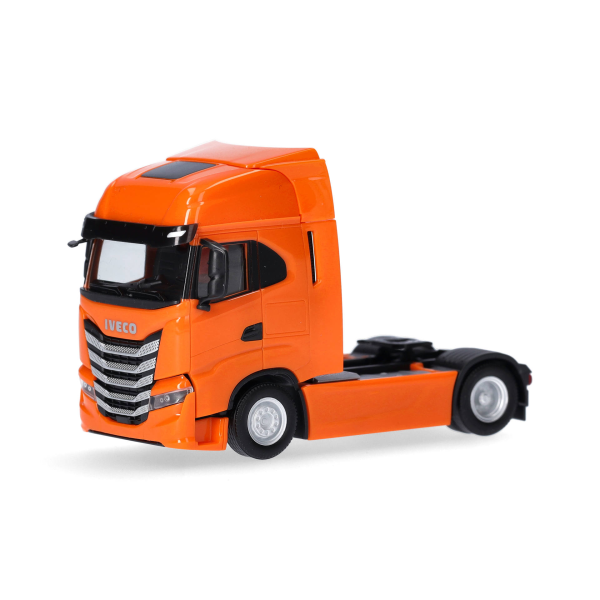 Herpa Iveco S-Way Solozugmaschine 2achs, tieforange (313445-003)
