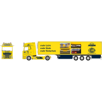 Herpa DAF XG+ Kühlkoffersattelzug "Heide...