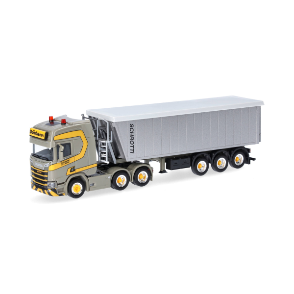 Herpa Scania CR 20 HD Stöffelliner-Sattelzug "Dornbierer"