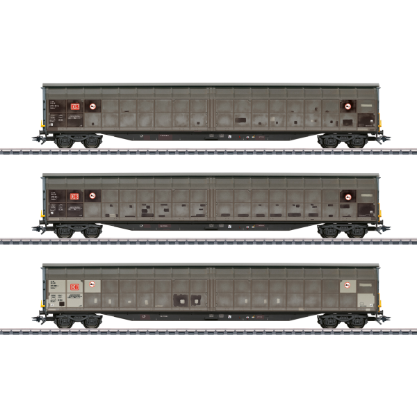 Märklin Schiebewandwagen-Set Habbins 354 DB AG gealt. (48067)