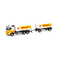 Herpa Volvo FH FD 2020 Benzintank-Hängerzug...