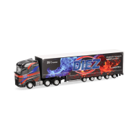 Herpa DAF XG Volumengardinenplanen-Sattelzug...