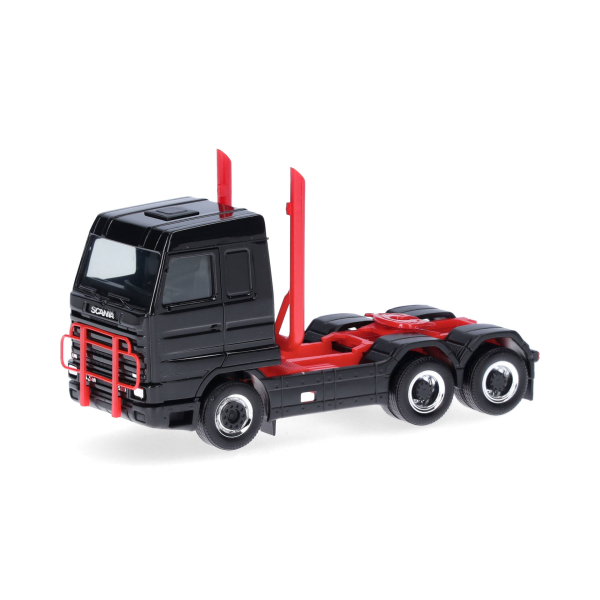 Herpa Scania 143 Streamline Zugmaschine 3achs (6x4), schwarz