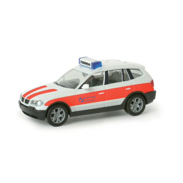 Herpa 048590 BMW X 3 ELW Werk-Feuerwehr Salzgitter