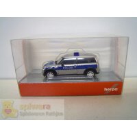 Herpa 049429 Mini Cooper Clubman Polizei
