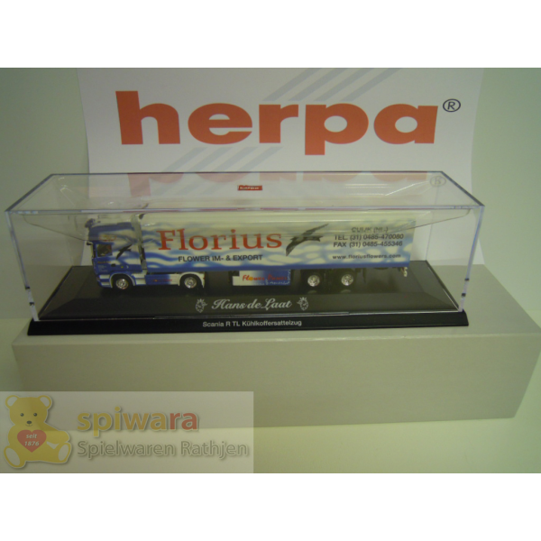 Herpa Scania R TL Kühlkoffer-Sattelzug "Florius" (NL) (121156)