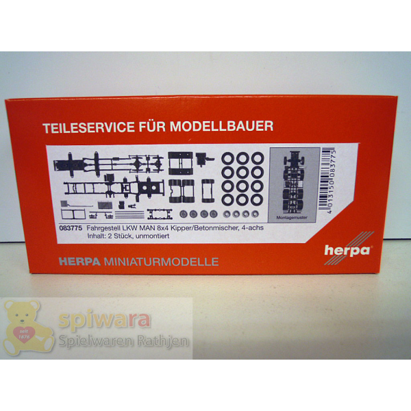 Herpa FAG 4a MAN 8x4 Baufahrzeuge (083775)